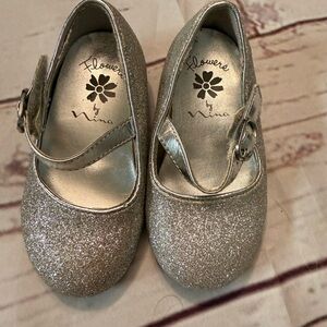 Nina Glittery Dress Shoes - Silver